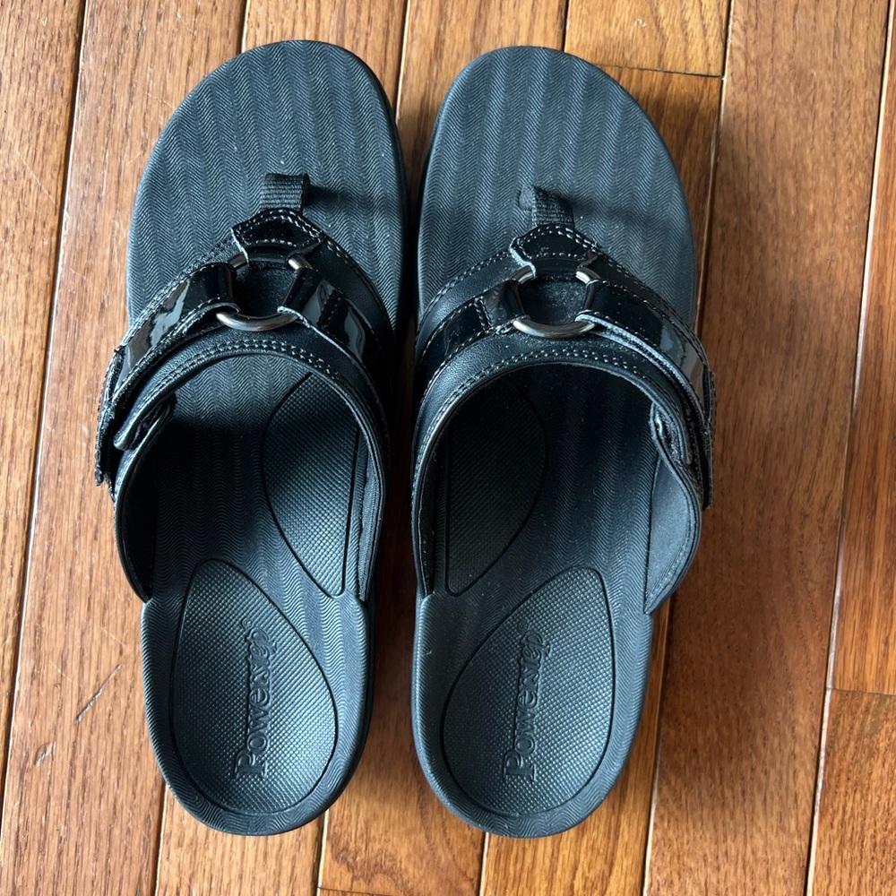 Women's Black Slide Sandals